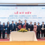 Lễ ký kết hợp tác chiến lược giữa Tổng Công ty Hàng Kênh và Vietinbank chi nhánh Lê Chân