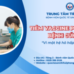 Tiêm vaccine phòng ngừa bệnh cúm mùa ở trẻ